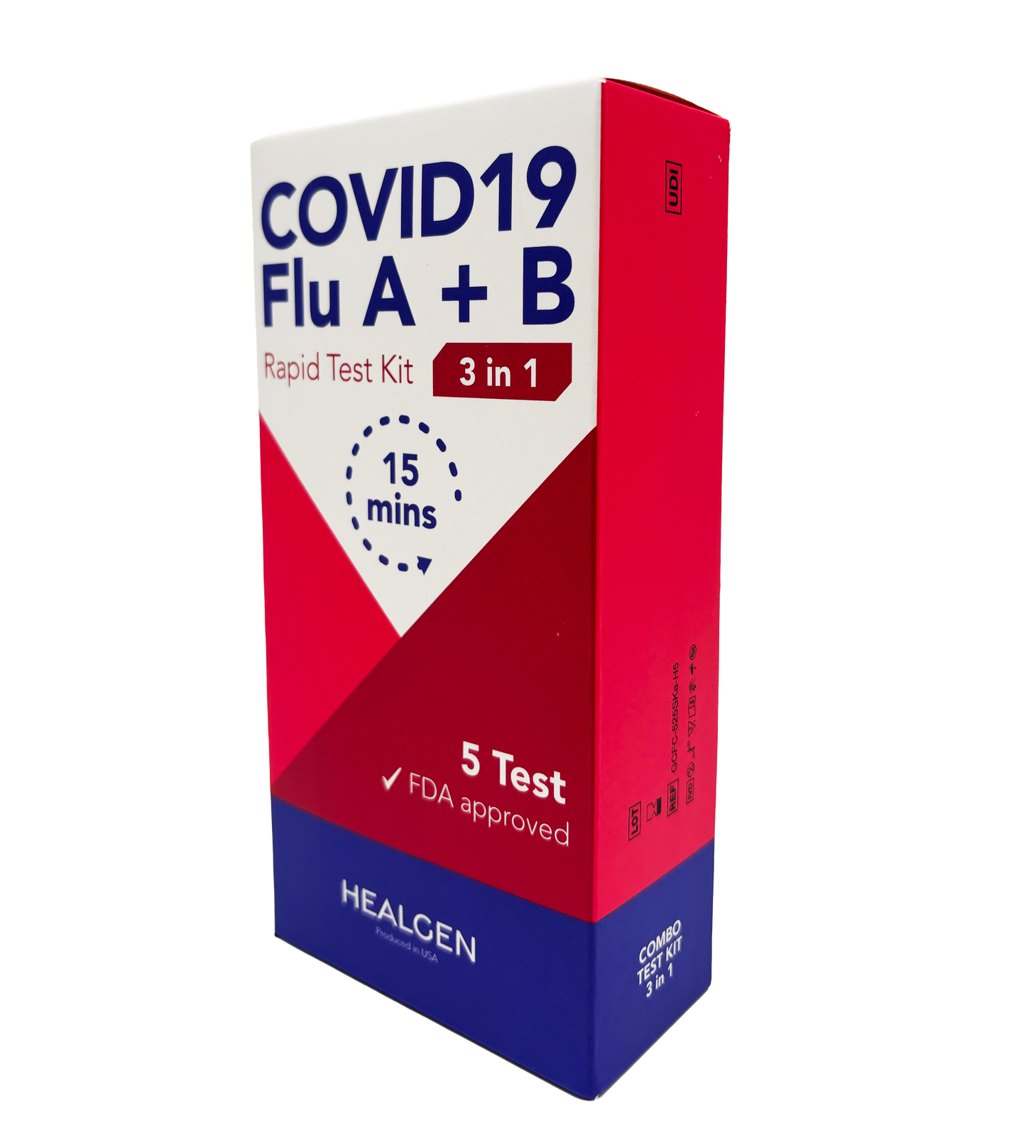 Healgen® Rapid Check® COVID-19/Flu A&B Antigen Test